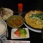 めぐ - カツ鍋定食 950円＋税