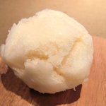 クラフタル - ランチコース 5400円 の甘酒と長芋の蒸しパン