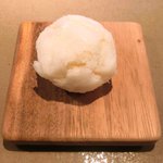 クラフタル - ランチコース 5400円 の甘酒と長芋の蒸しパン