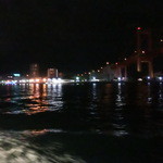 料亭 金鍋 - 2014-12　お店まで渡船で行きました