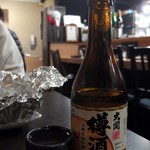 もつ焼 てらさん - 樽酒（750円）