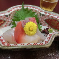 料亭 金鍋 - 2014-12　お造り