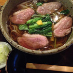 そば屋 案山棒 - 鴨なん¥1450