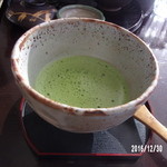 まるさんCAFE - 抹茶（おうす）550円