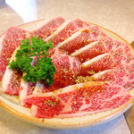 づぼら苑 - ランチのカルビ