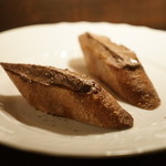 ファイ - 神山鶏レバーのクロスティーニ