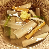 馳走 筏や - 根芋は八頭の根っこです