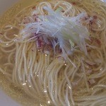 煮干し中華そば一燈 - しおそば　すぺちあ～れ