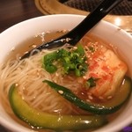 SATOブリアン - 2014　コースハーフ冷麺