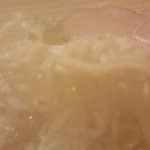 赤シャモジ - 寒くて湯気でボケちゃってます(^o^;)