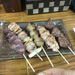 鳥一 - 焼き鳥盛り合わせ