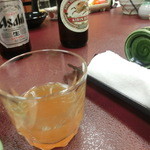 料亭 金鍋 - 2014-12　差し入れの梅酒、超～美味しい