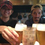 サッチモ - H.27.9.10.夜 Rオーナー・R君も巻き込ん de 乾杯♪【掲載許諾済み】