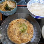 江戸家 - カキの玉子とじ定食　800円