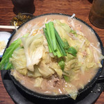 博多とんこつ 天神旗 - 12月30、31日と1月3、4日の4日間限定復活の「博多ちゃんぽん」待ってたぜ！！d(^_^o)