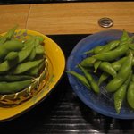 Kigen Saryou - 枝豆二種盛り　〜温かいもの、冷たいもの〜
