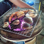 Suzu Kyukeijo - 海老、大あさり、あさり、はまぐり