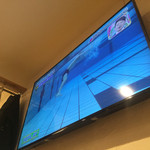 ずみっ！！酒場 やまといも - 店内には大型テレビあり！ホークス戦見れます！