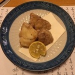 板 石山光一 - 三重県産 天然とらふぐ から揚げ