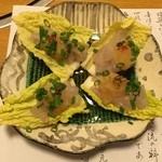 板 石山光一 - 三重県産 天然とらふぐ ぶっさし