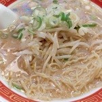 東京まんぷくラーメン - にんにくもやし炒めラーメン