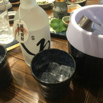 ずみっ！！酒場 やまといも - 焼酎 白岳 しろの水割りセット