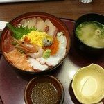 どんぶり居酒屋 喜水丸 - 喜水丼。