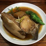 板前料理　味宏 - ブリ大根には焼いた万願寺が添えられます