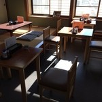 生そば 岡沢 - 店内