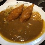 Kare Hausukoko Ichibanya - フィッシュフライカレー+ご飯400g+甘口