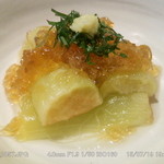 達吉 - ナスのジュレ添え 2015.7