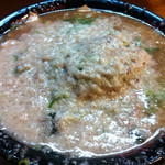 無鉄砲  - とんこつラーメン（できコテ、ネギできおー）