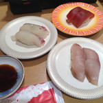 金沢まいもん寿司 - バチマグロ、真鯛、はまち