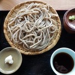 磊庵はぎわら - 手碾(てびき)蕎麦(太)