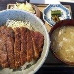 レストラン酢重正之 - 酢重特製味噌カツ丼