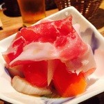 料理店 Caiotto - ピクルスと生ハム♡生ハム旨いわ〜