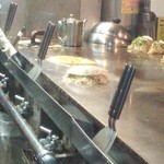 電光石火 - キャベツ蒸し焼き中