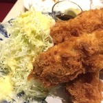 和膳と酒肴 廚 - 釧路産カキフライ　2015.12 再訪