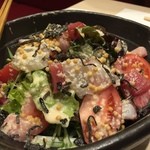 和膳と酒肴 廚 - 海鮮サラダ　2015.12 再訪