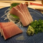 和膳と酒肴 廚 - 佐渡産　寒ブリ　2015.12 再訪