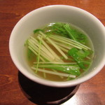 ステーキ 虎杖 - スープ