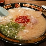 一蘭 - 【2015.12.31(木)】天然とんこつラーメン(並盛・110g)790円