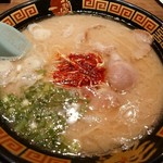 一蘭 - 【2015.12.31(木)】天然とんこつラーメン(並盛・110g)790円