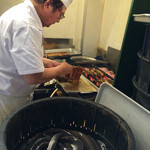 鰻禅 - 焼きのときも説明してくださいました(o^^o)ありがとうございます。