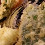 志な乃 - 野菜天ぷら　2015.12.31