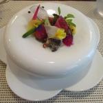 ビストロ ダイア - 北海道函館産天然ぶりのマリネ　焼茄子風味　冬の根菜　釧路産イクラ　Ｈ27.12月