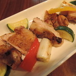 炭味坐 - 匠の大山鶏もも正肉の炭火焼