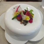 ビストロ ダイア - 北海道函館産天然ぶりのマリネ　焼茄子風味　冬の根菜　釧路産イクラ　Ｈ27.12月