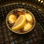 肉匠迎賓館 - ニンニクオイル焼