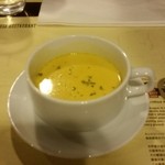 カントリーハウスレストラン - セットのスープ(かぼちゃ)